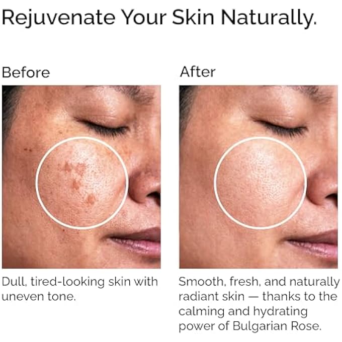 MARJAN ORGANIC BULGARIAN ROSE HYDROSOL FLORAL WATER 50ML  100% CERTIFIED ORGANIC  NATURAL TONER & CLEANSER  FACE & BODY MIST  VEGAN & GMO FREE  PERFECT FOR SKIN, HAIR & DIY BEAUTY - Image 3